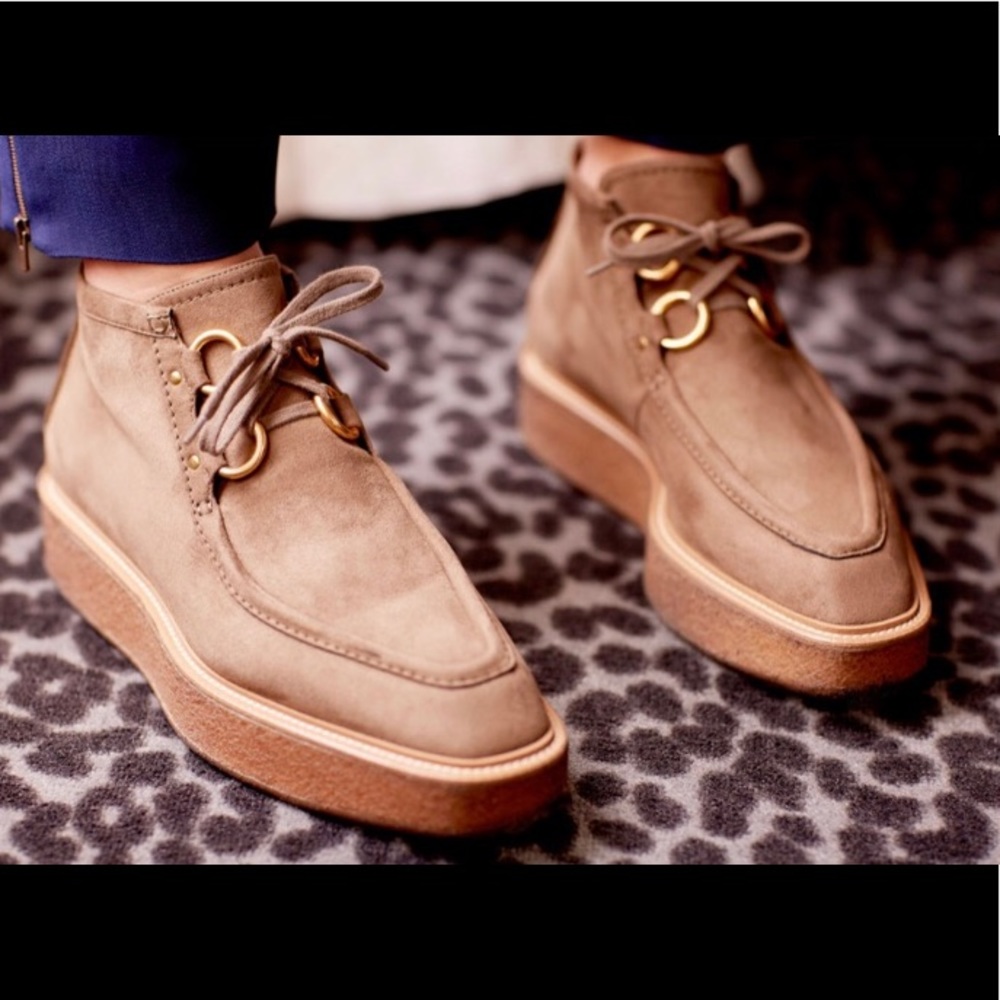 Stella McCartney Faux Suede Brody Ankle Boot
